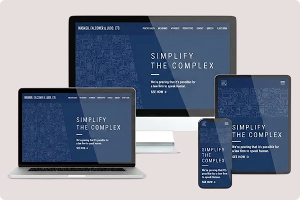 Law Firm Website Design portfolio