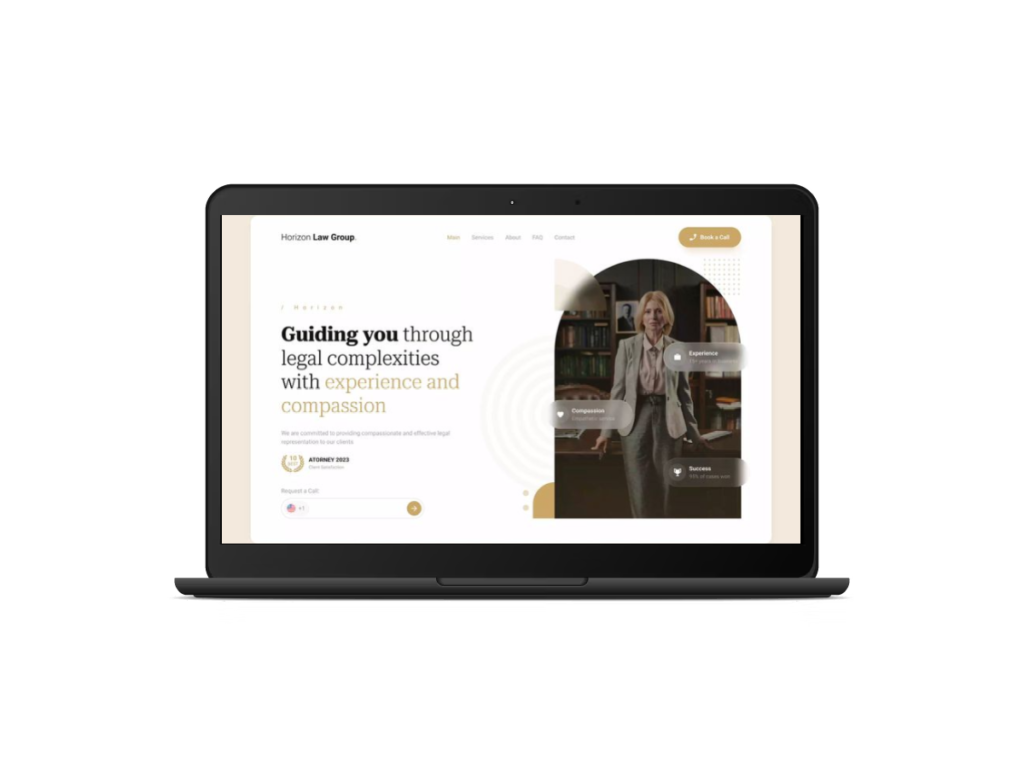 family lawyer website design services