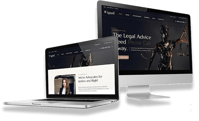 law firm website redesign agency