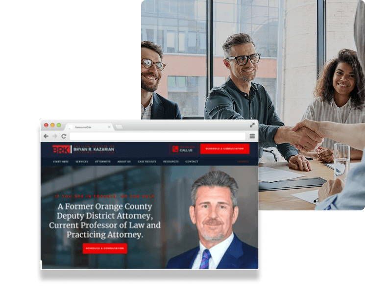 custom lawyer website marketing