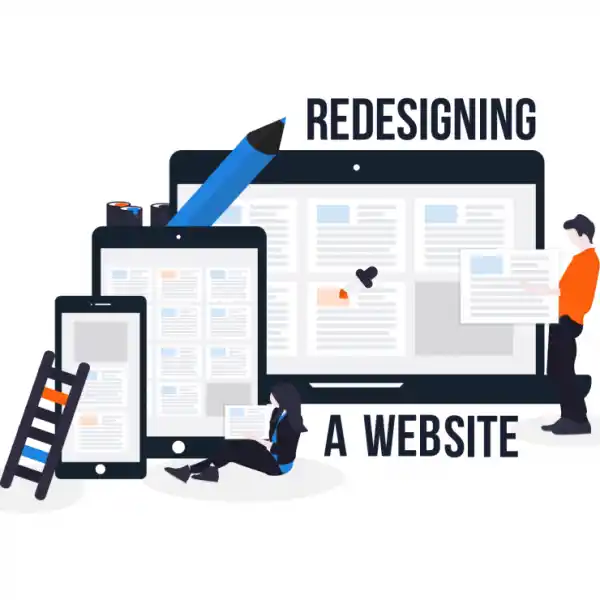 Professional website redesign agency