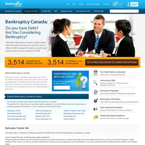 bankruptcy lawyer web design services