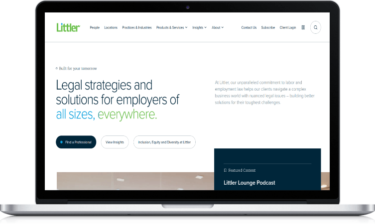 Digital Barristers law firm website design services