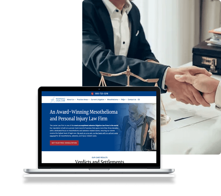 Discussion lawyer with client develop for web design