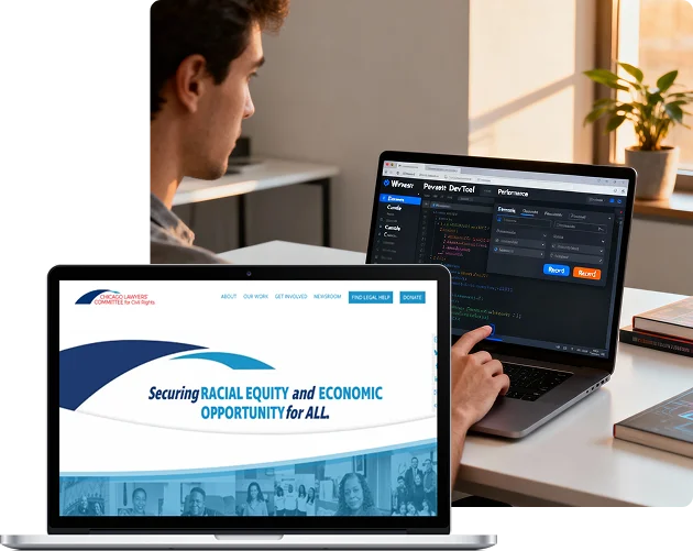 law firm landing page design services