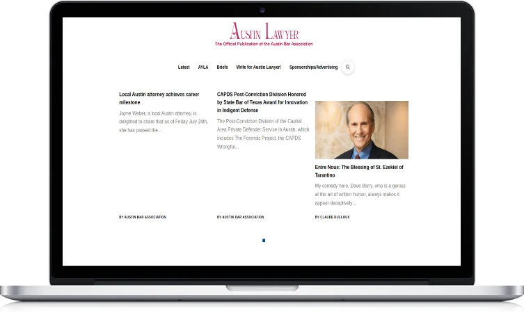 lawyer web design houston services