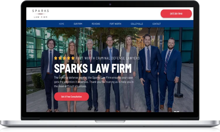 lawyer website design fort worth tx services